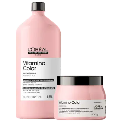 Imagem do produto Kit L’Oréal Professionnel Serie Expert Vitamino Color Profissional Dupla (2 Produtos)