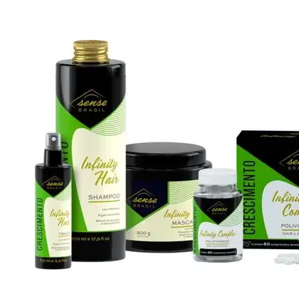 Imagem do produto Sense  Brasil Infinity hair kit Crescimento Completo (04 produtos)