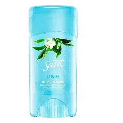 Imagem do produto Secret Desodorante em Gel Transparente 48 horas de proteção 45g Jasmine