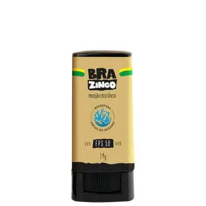 Imagem do produto Brazinco FPS50 Bege Médio - Protetor Solar em Bastão 14g