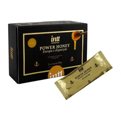 Imagem do produto Intt Power Honey Energia e Disposição - Estimulante Sexual (8 Sachês)