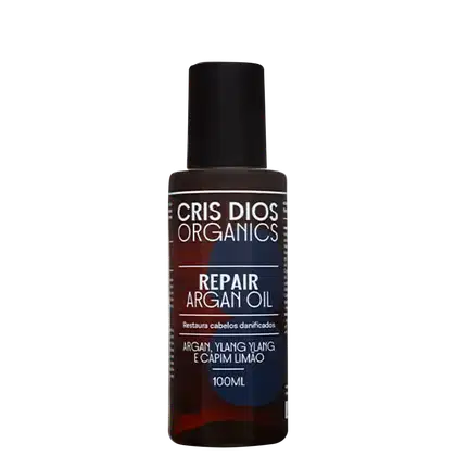 Imagem do produto Cris Dios Organics Argan Repair Oil - Óleo Capilar 100ml
