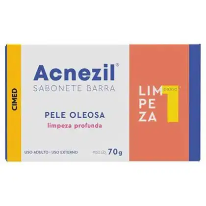 Imagem do produto Cimed Acnezil Pele Oleosa - Sabonete em Barra 70g