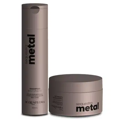 Imagem do produto Shampoo + Tratamento Condicionante Acquaflora Sequestra Metal