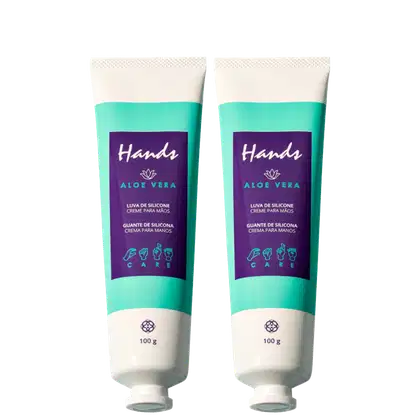 Imagem do produto Kit 2 Luvas De Silicone Hands Hinode - Super Hidratação