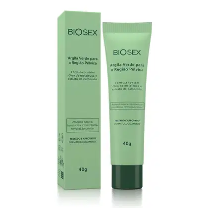 Imagem do produto Argila Verde para Região Pélvica Biosex 40g
