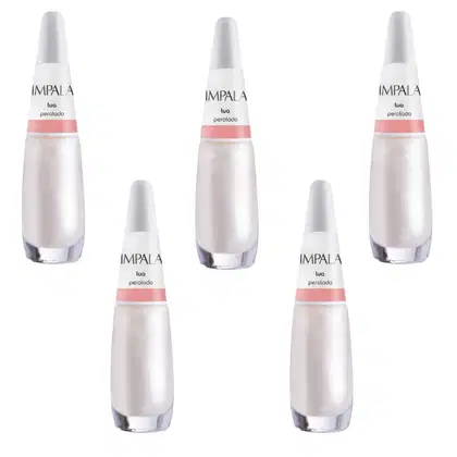 Imagem do produto Kit Esmalte Perolado Impala Lua 7,5ml C/5