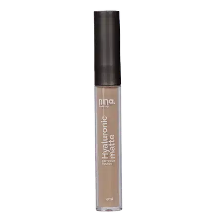 Corretivo Líquido Nina Makeup Hyaluronic Matte de 4ml