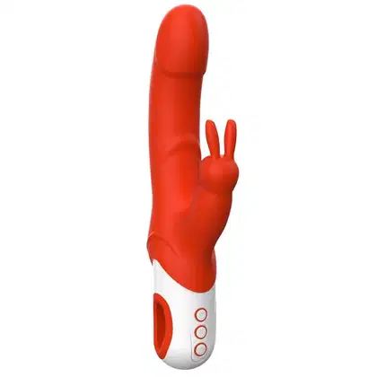 Imagem do produto Intt Especial Luxury Crazy Rabbit Vermelho - Vibrador e Estimulador Clitoriano