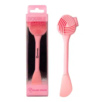 Imagem do produto Escova de Limpeza Facial Klass Vough Double Cleanser Rosa Fc-06