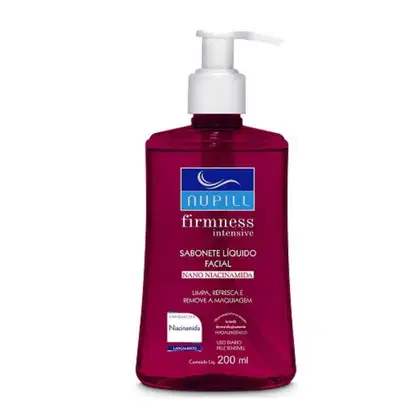Imagem do produto Sabonete Líquido Facial Pele Sensível Nupill Firmness Intensive Nano Niacinamida 200ml