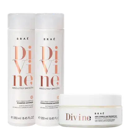 Imagem do produto Kit Braé Divine Shampoo Condicionador e Mascara