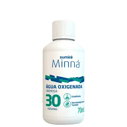 Imagem do produto Minná – Água Oxigenada Cremosa 30 Volumes 70ml