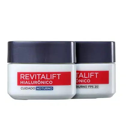 Imagem do produto Kit L'Oréal Paris Revitalift Hialurônico Dia e Noite (2 Produtos)