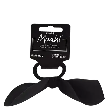 Imagem do produto Muah! Sofia Preto - Elástico de Cabelo G