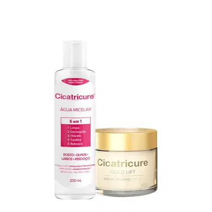 Imagem do produto Kit Cicatricure Gel Creme Antissinais Diurno FPS 30 e Água Micelar (2 produtos)