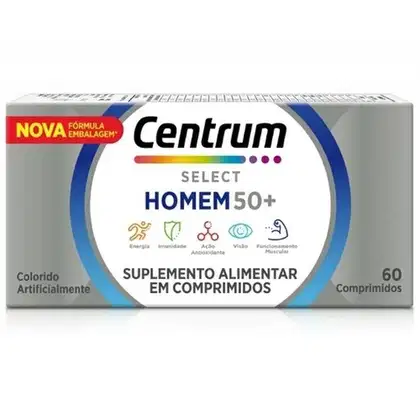 Imagem do produto Centrum Select Homem 50+ com 60 Comprimidos