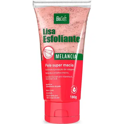 Esfoliante Corporal Lisa Melancia Bio Soft