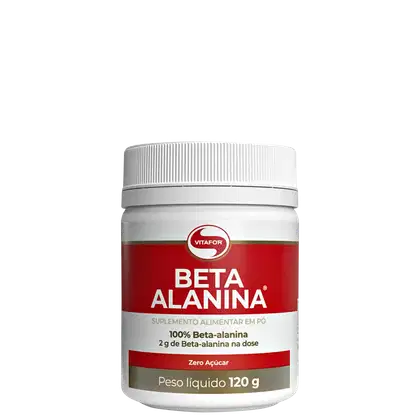 Suplemento Vitamínico Beta Alanina, da marca Vitafor.