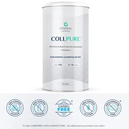 Imagem do produto Collpure Colageno 450g Sem Sabor Central Nutrition