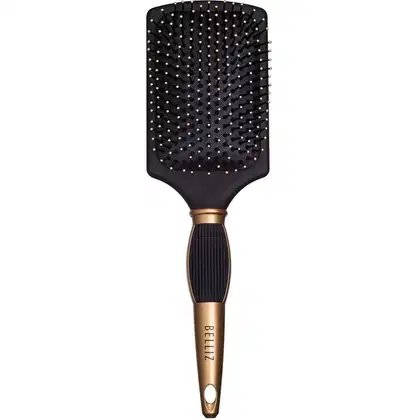 Imagem do produto Belliz Black & Gold Racket - Escova de Cabelo