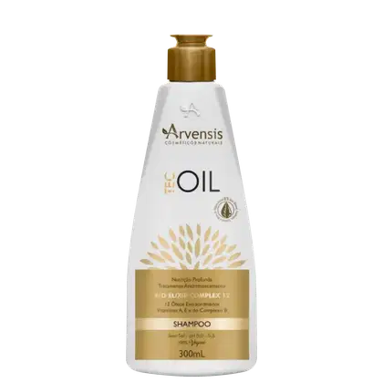 Imagem do produto Arvensis Cosméticos Naturais Tec Oil Nutrição Profunda - Shampoo 300ml 