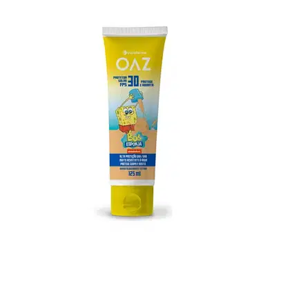 Imagem do produto Eurofarma OAZ Bob Esponja FPS 30 - Protetor Solar Infantil 125ml