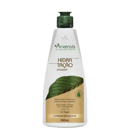Condicionador Hidratação Intensiva de Arvensis. Volumetria 300ml