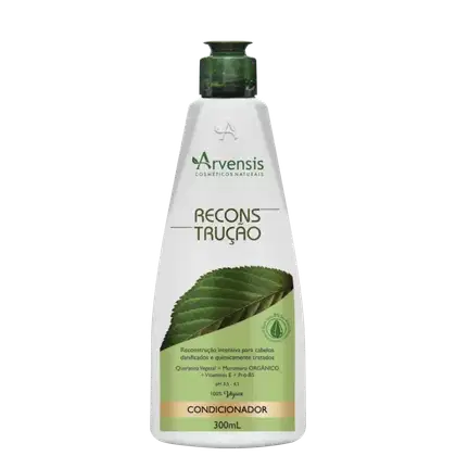 Condicionador Reconstrução de Arvensis Cosméticos Naturais. Volumetria 300ml.