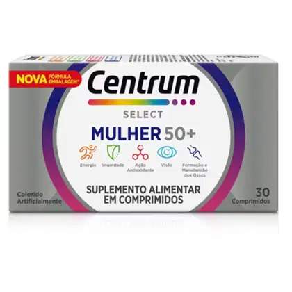 Imagem do produto Gsk Centrum Select Mulher 50+ - Multivitamínico (30 Comprimidos)