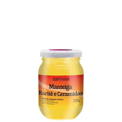 Imagem do produto Soft Hair Manteiga de Karité e Ceramidas - Creme de Tratamento Intensivo 220g
