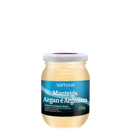Imagem do produto Soft Hair Manteiga de Argan e Arginina - Máscara Capilar 220g