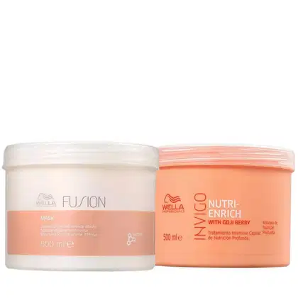 Imagem do produto Kit Wella Professionals Fusion Nutri-Enrich Duo Mask Salon Care (2 Produtos)