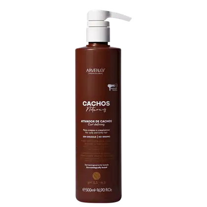 Imagem do produto Arvensis Cosméticos Naturais Cachos Naturais Crespos e Crespíssimos - Ativador de Cachos 500ml