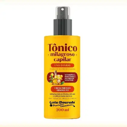 Imagem do produto TONICO CAPILAR GOTA DOURADA MILAGROSO 200ML