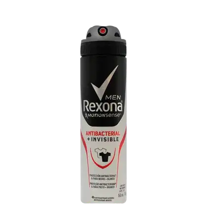 Imagem do produto Rexona Antibacterial Invisible - Desodorante Aerossol Masculino 150ml