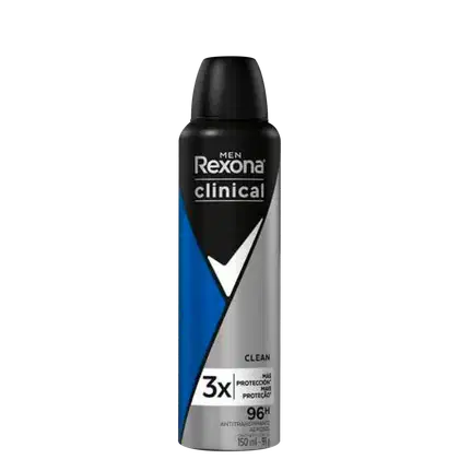 Imagem do produto Rexona Clinical Clean - Desodorante Aerossol Masculino 150ml