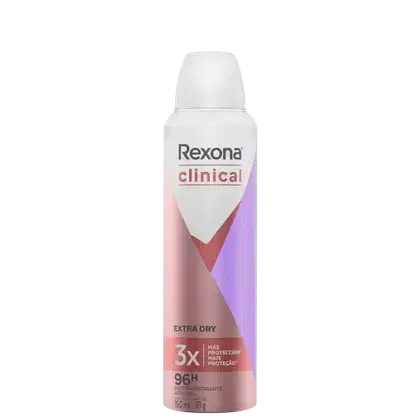 Imagem do produto Rexona Clinical Extra Dry - Desodorante Aerossol Feminino 150ml