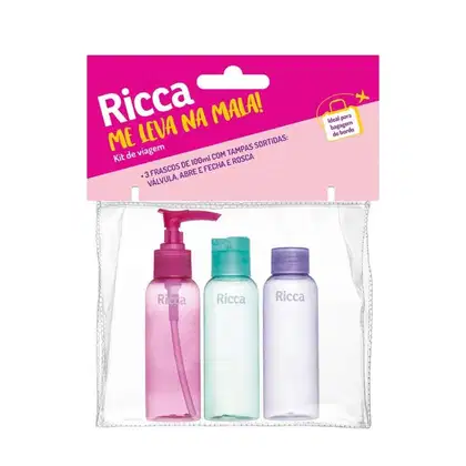 Kit Ricca Me Leva Na Mala!, 3 produtos.