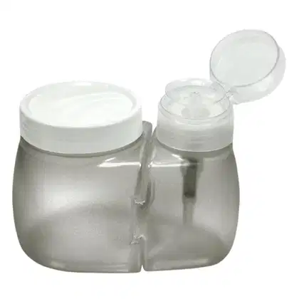 Imagem do produto Dosador de Acetona Com Porta Algodão Santa Clara Fumê Cód.4269