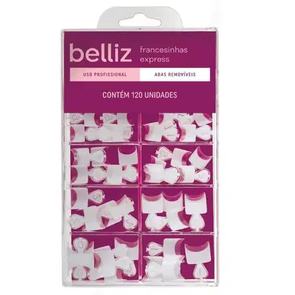 Imagem do produto Belliz Francesinha Express Alongamento - Unhas Postiças (120 Unidades)