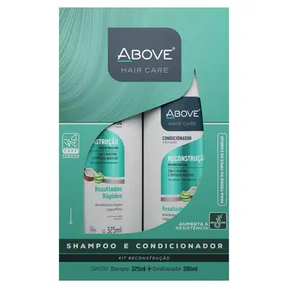 Imagem do produto Kit Above Hair Care Reconstrução Duo (2 Produtos)