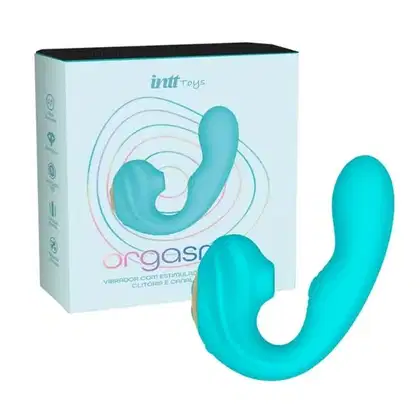 Imagem do produto Intt Wellness Orgasmic Azul - Vibrador com Estimulação Tripla