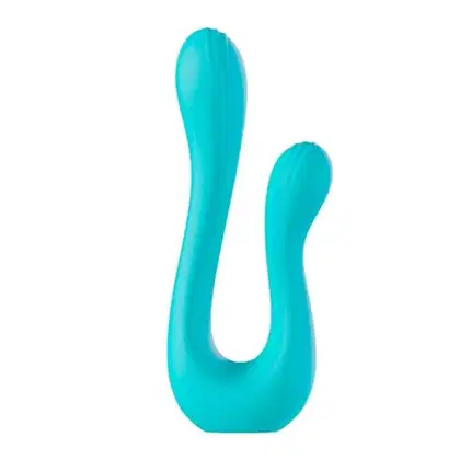 Imagem do produto Intt Wellness Double Passion Azul - Vibrador Duplo Flexível