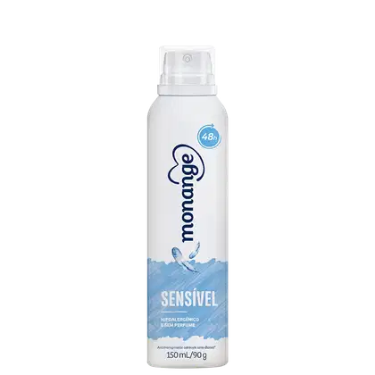 Imagem do produto Monange Sensível sem Perfume - Desodorante Aerossol 90g