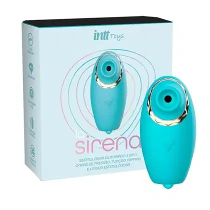 Imagem do produto Intt Wellness La Sirena Azul - Estimulador Clitoriano