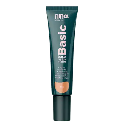 Imagem do produto BASE LIQUIDA BASIC COR 03 - NINA MAKEUP