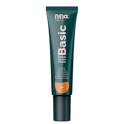 Imagem do produto BASE LIQUIDA BASIC COR 04 - NINA MAKEUP