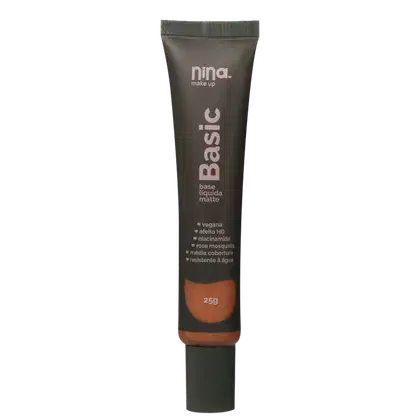 Imagem do produto Nina Makeup Basic 12 - Base Líquida 25g