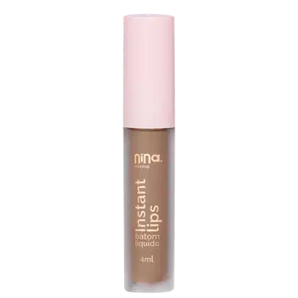Imagem do produto Nina Makeup Instant Lips Doce Desejo - Batom Líquido 4ml
